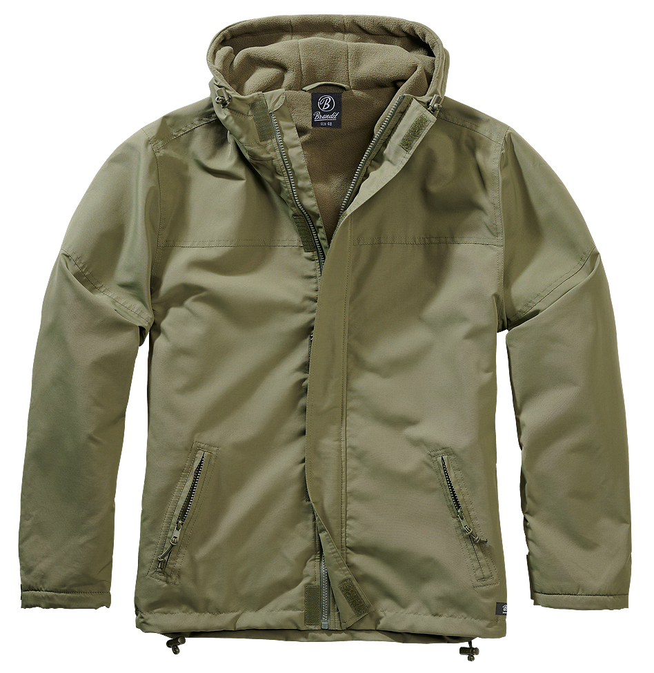 Windbreaker Front bunda Brandit olivová Barva: olive, Velikost: XXL