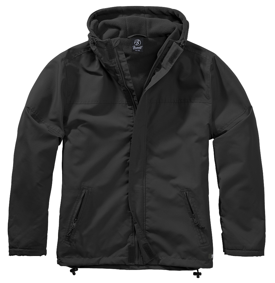 Windbreaker Front bunda Brandit černá Barva: BLACK, Velikost: 4XL