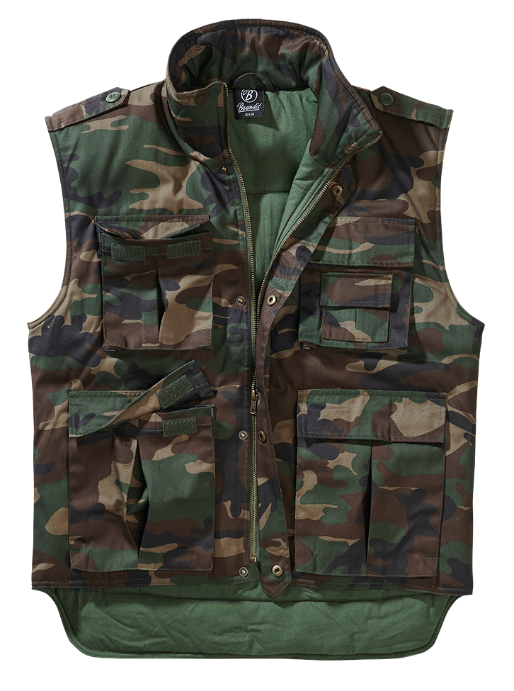 Ranger vesta Brandit woodland Barva: WOODLAND, Velikost: S