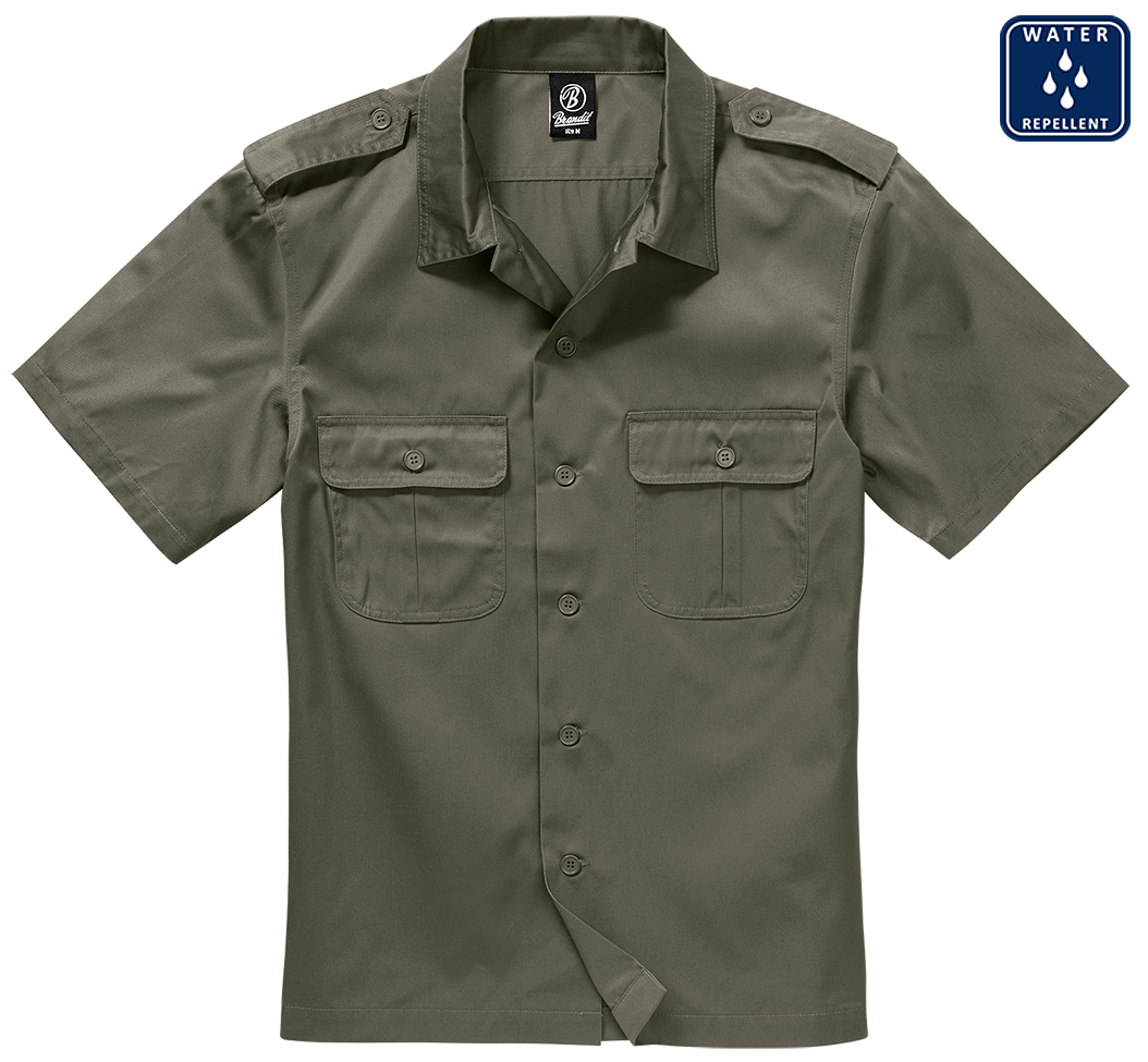 Košile kr. rukáv Brandit US Shirt olivová Barva: olive, Velikost: 5XL