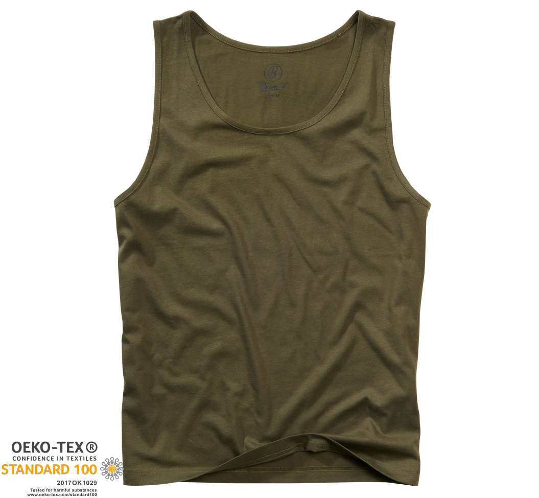 Tílko Brandit Tank Top olivové Barva: olive, Velikost: 3XL