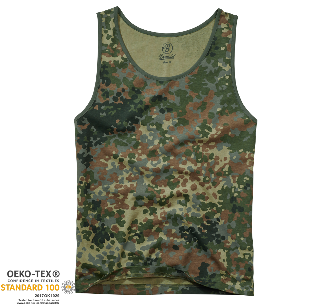 Tílko Brandit Tank Top flecktarn Barva: FLECKTARN, Velikost: 3XL