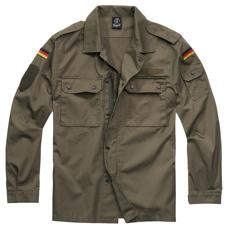 BW blůza Brandit olivová Barva: olive, Velikost: XXL