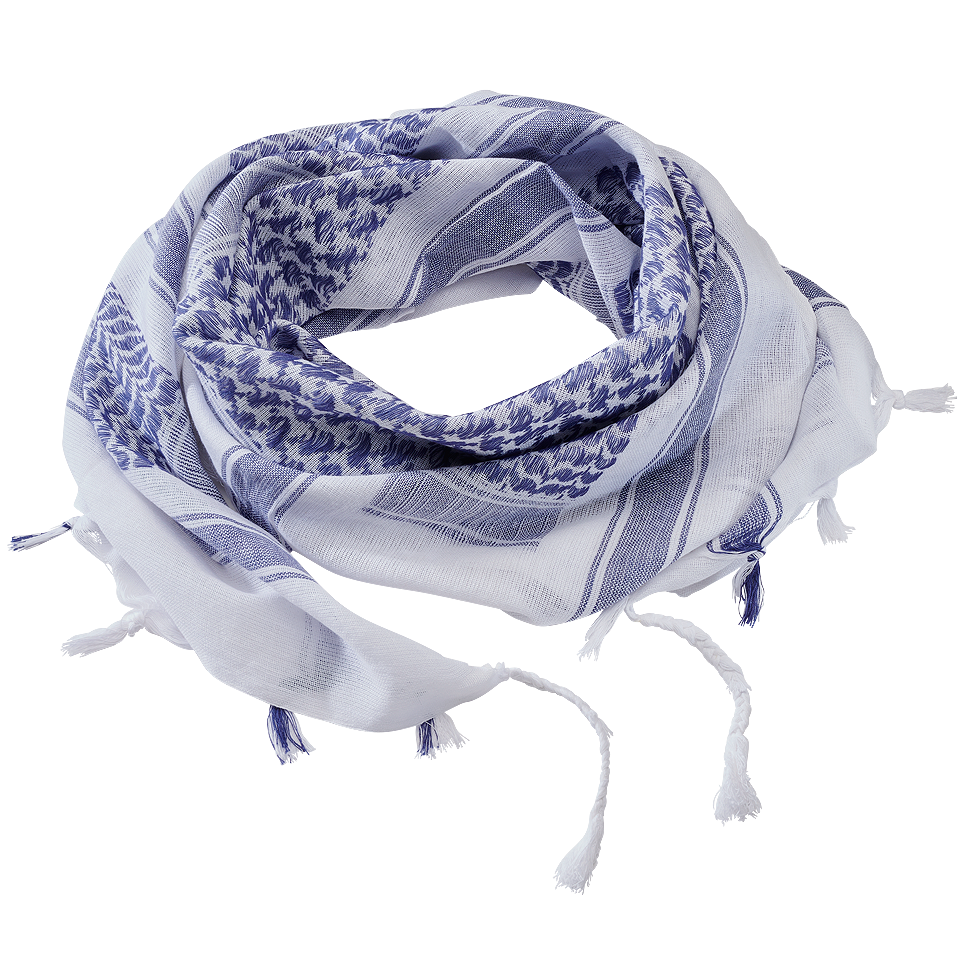 Shemag šátek Brandit modro-bílý Barva: blue-white, Velikost: OS