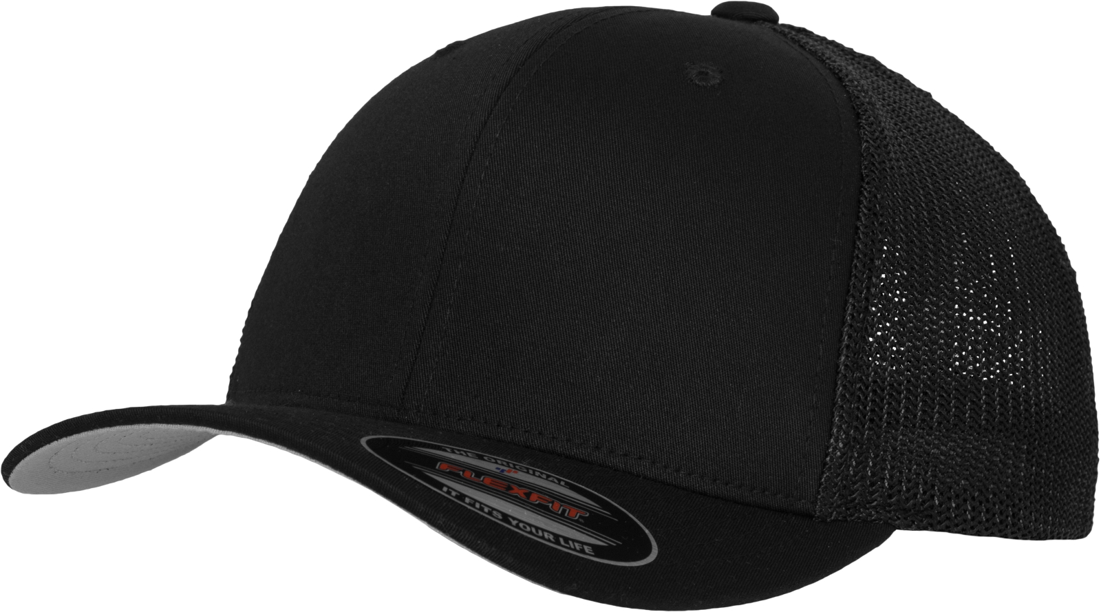 Flexfit Mesh Trucker kšiltovka Brandit černá Barva: BLACK, Velikost: L/XL