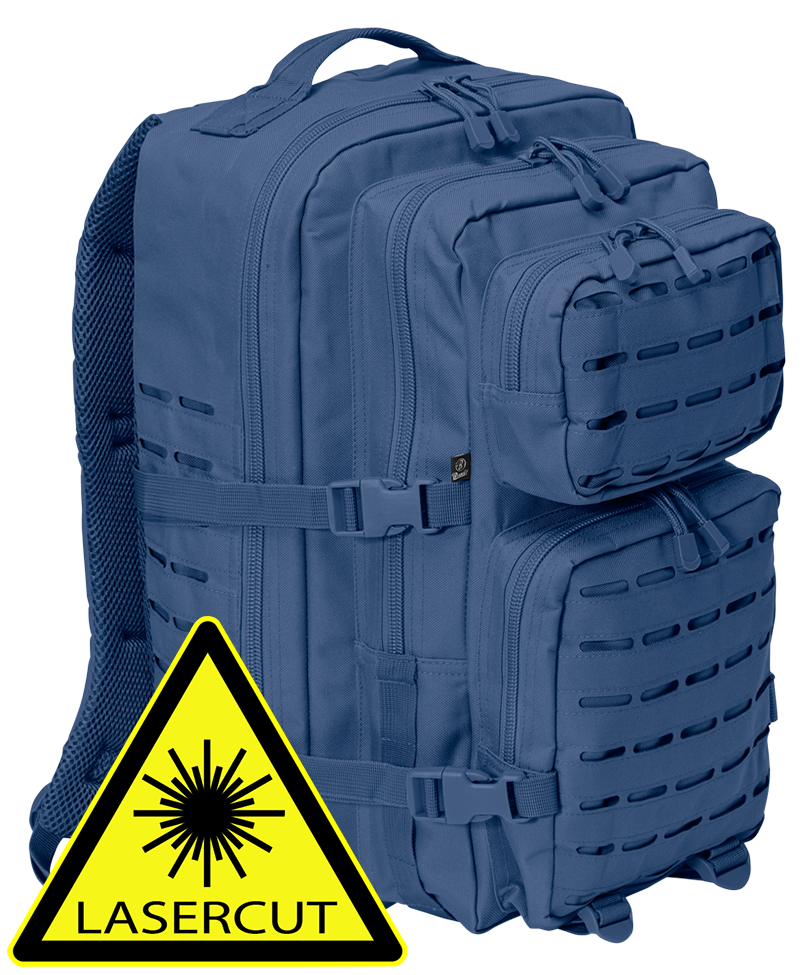 US Cooper Lasercut batoh Brandit velký modrý Barva: NAVY, Velikost: OS
