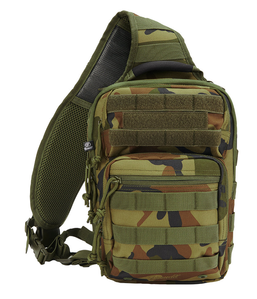 US Cooper EveryDayCarry-Sling batoh Brandit woodland Barva: WOODLAND, Velikost: OS