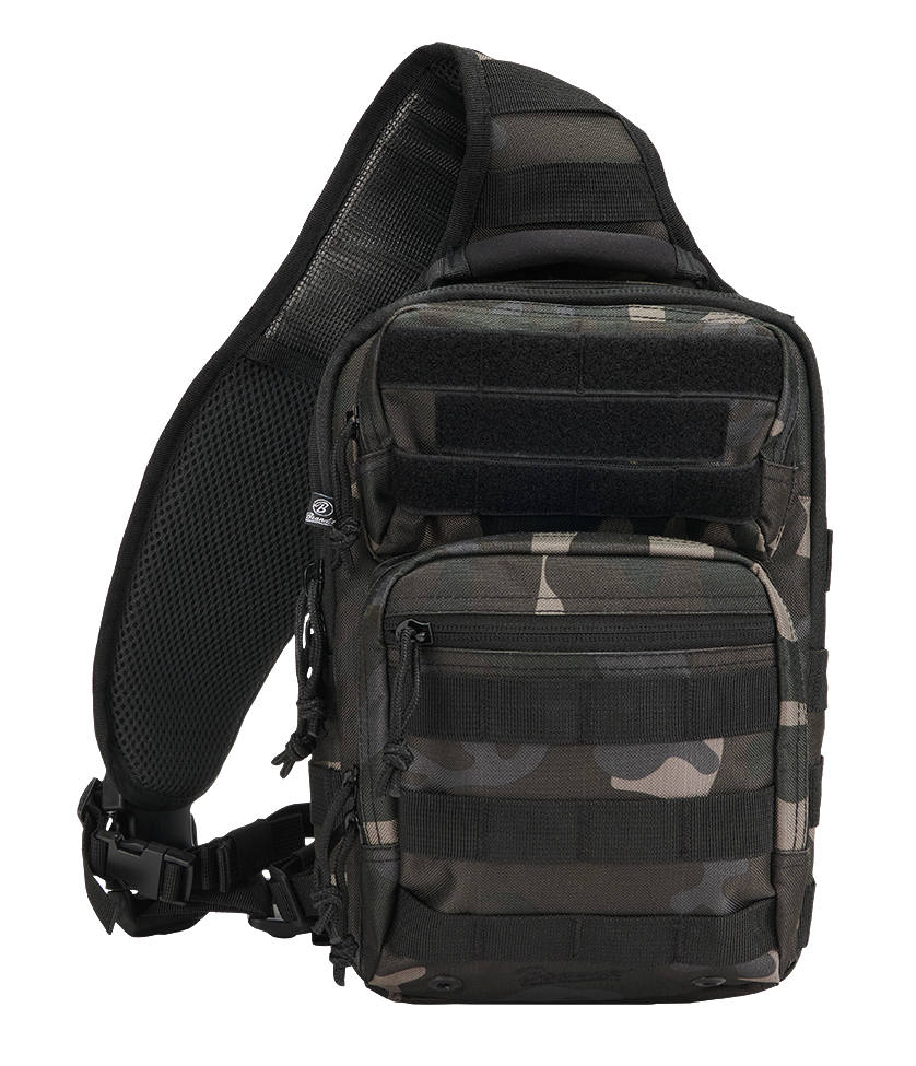 US Cooper EveryDayCarry-Sling batoh Brandit tmavá kamufláž Barva: darkcamo, Velikost: OS