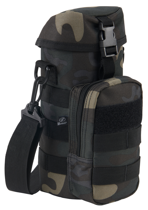 Pouzdro na láhev II Brandit tmavá kamufláž Barva: darkcamo, Velikost: OS