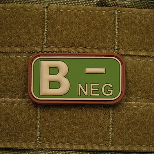 JACKETS TO GO Nášivka KREV B NEG plast MULTICAM Barva: MULTICAM®