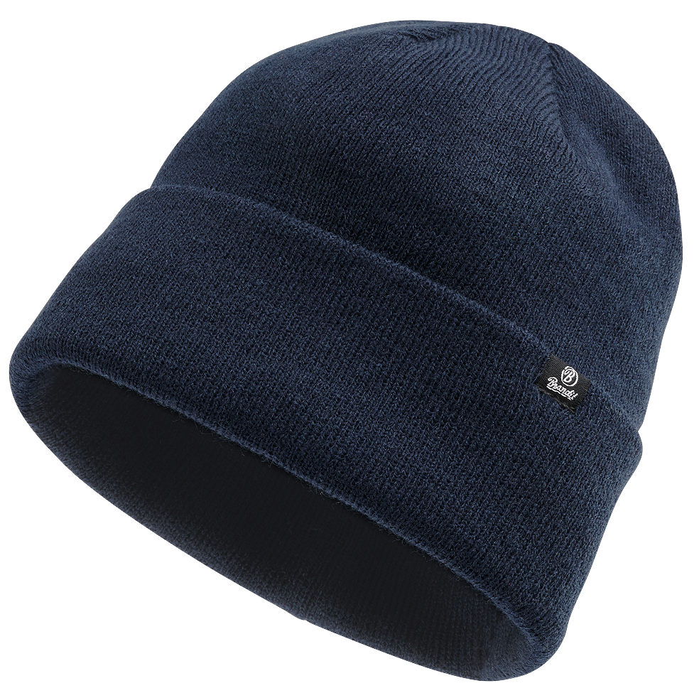 Zimní čepice Brandit modrá Barva: NAVY, Velikost: OS
