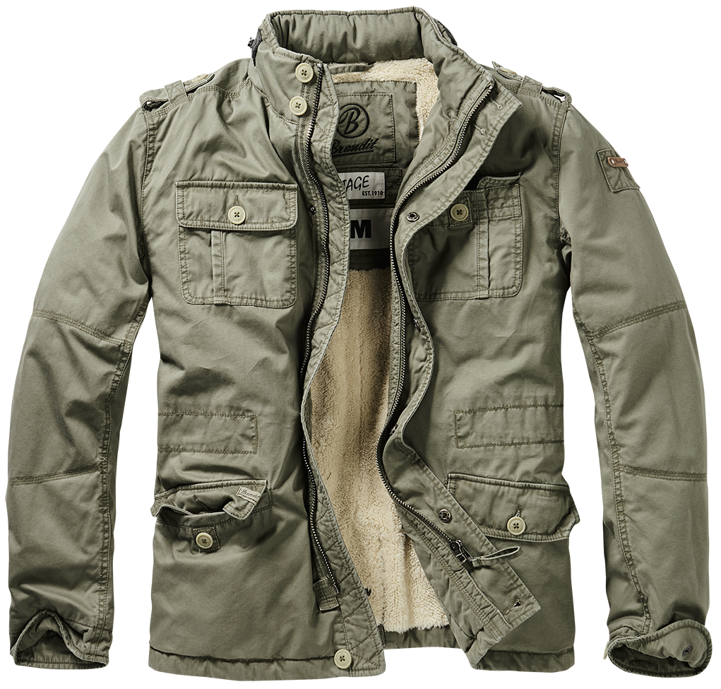 Bunda zimní Brandit Britannia Winter Jacket olivová Barva: olive, Velikost: 3XL