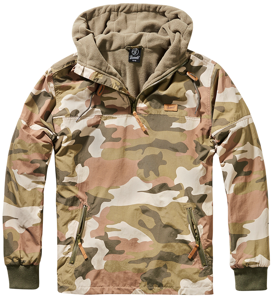 Bunda Brandit Luke windbreaker light woodland Barva: light woodland, Velikost: XXL