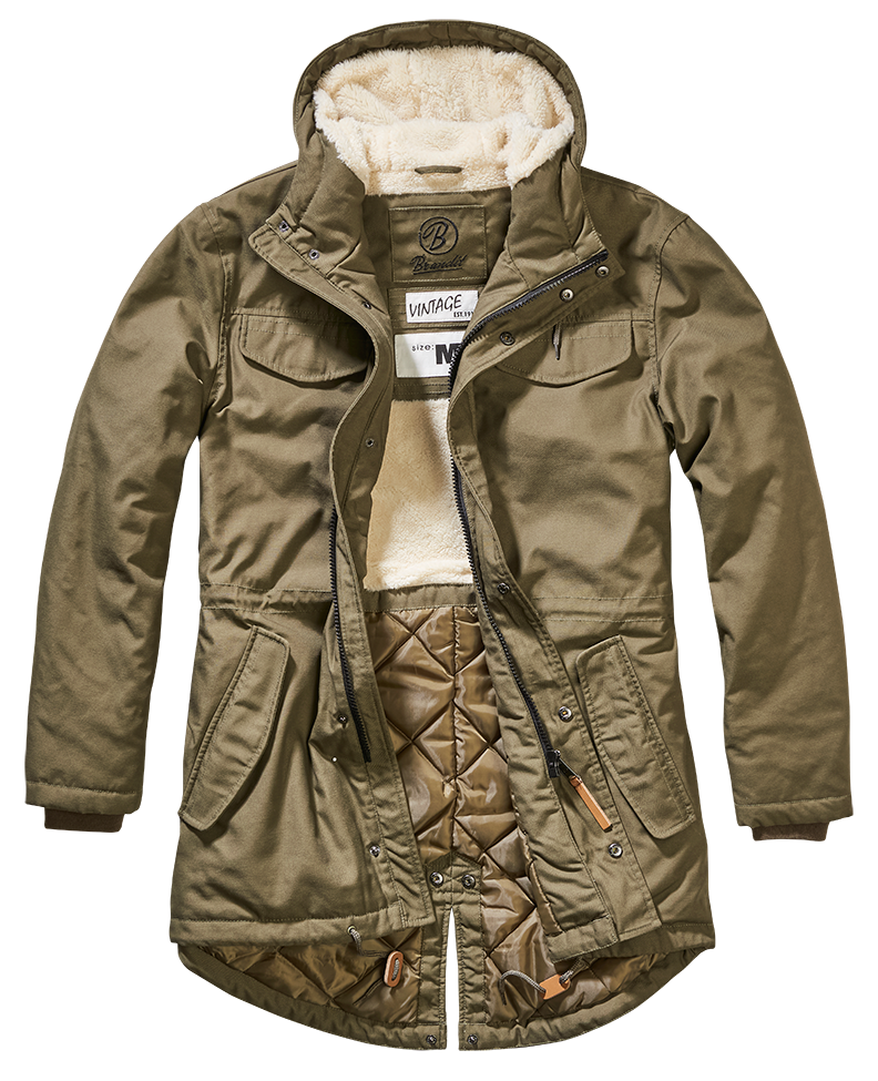 Marsh Lake Parka Brandit olivová Barva: olive, Velikost: S