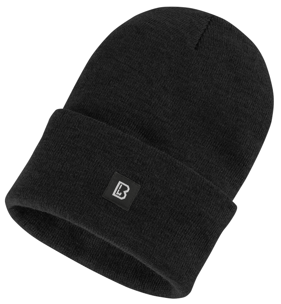 Zimní čepice vyšší Brandit černá Barva: BLACK, Velikost: OS