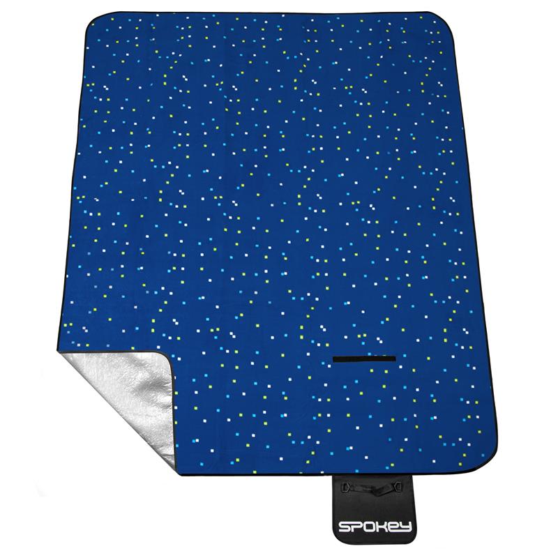 Spokey PICNIC PUERTO Pikniková deka a popruhem 180 x 210 cm