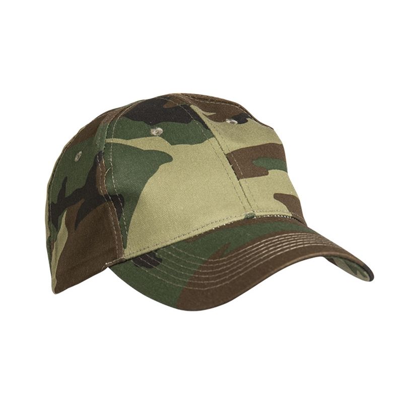 MIL-TEC® Čepice baseball s kšiltem WOODLAND Barva: US WOODLAND