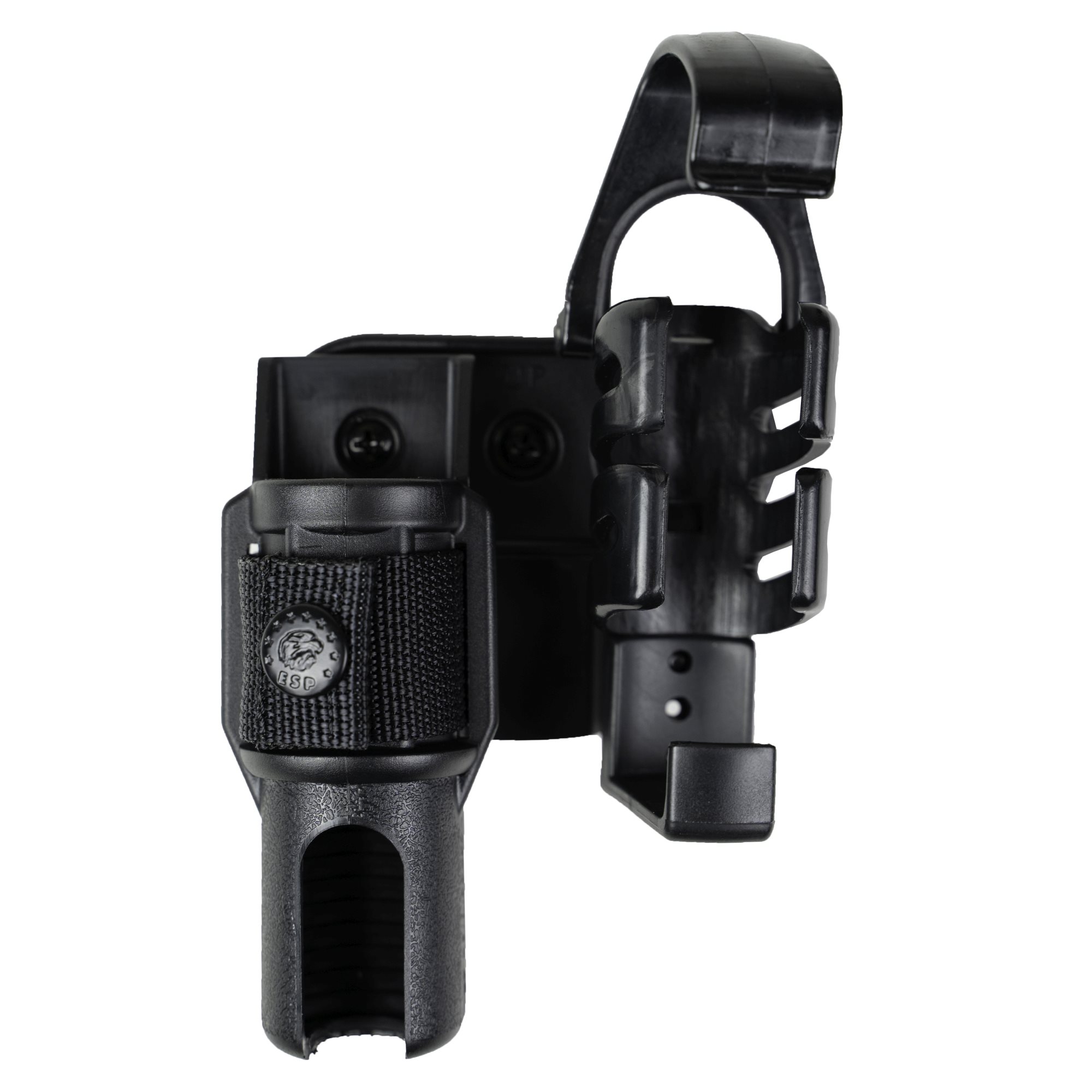 ESP ouzdro pro svítilnu a sprej rotační plastové klip Barva: Černá