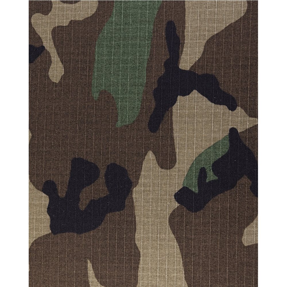 Látka rip-stop US WOODLAND šíře 156cm Barva: US WOODLAND