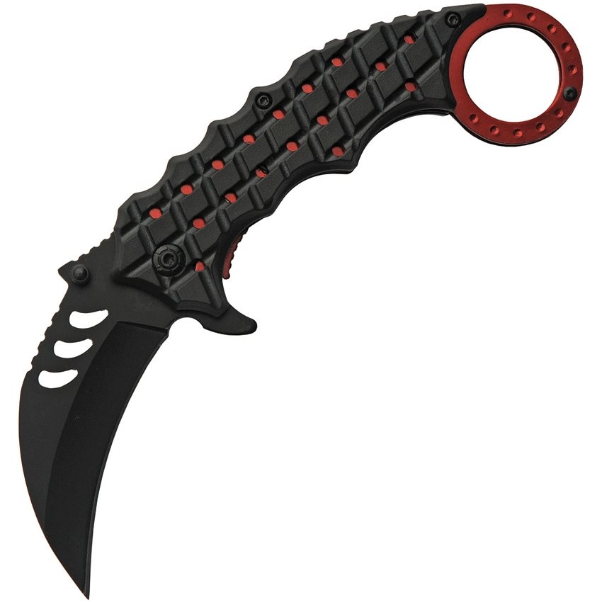 ostatní Nůž zavírací RED SHRUB karambit