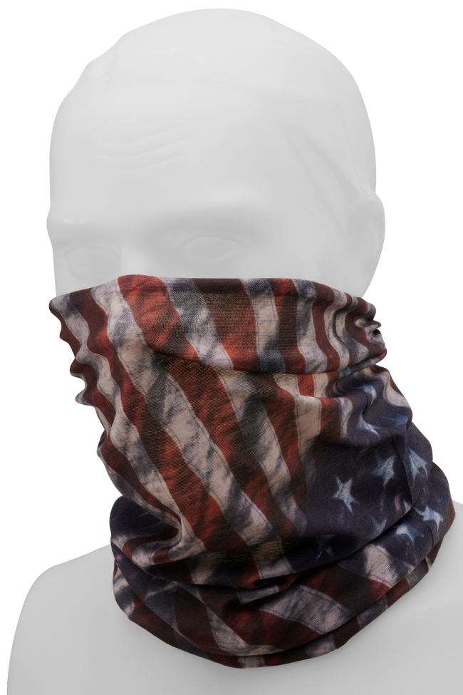 Multifunkční šátek Brandit americká vlajka Barva: US Flag, Velikost: OS