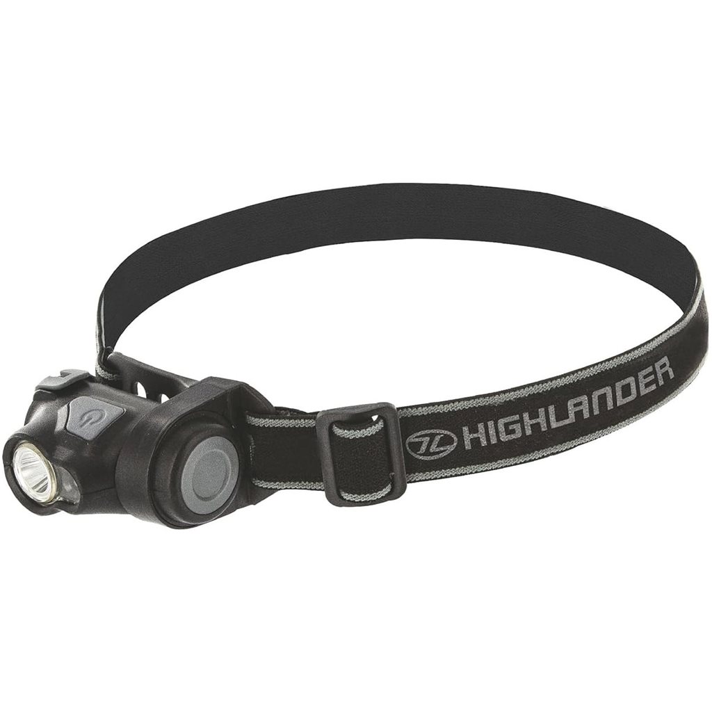 HIGHLANDER Svítilna čelová Shine 3 Watt Cree Headlamp Barva: Černá