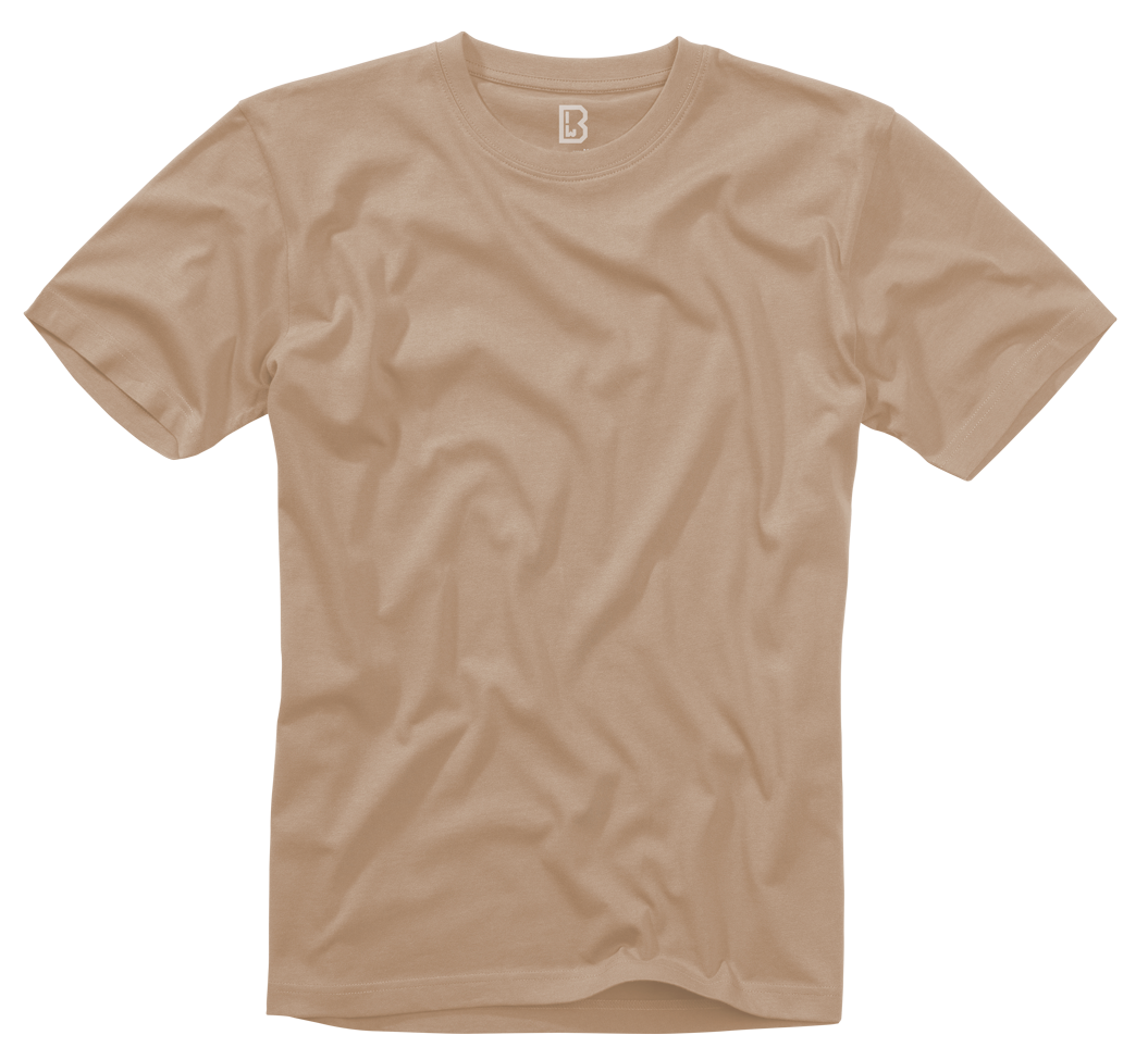 Tričko Brandit pískové Barva: beige, Velikost: 4XL