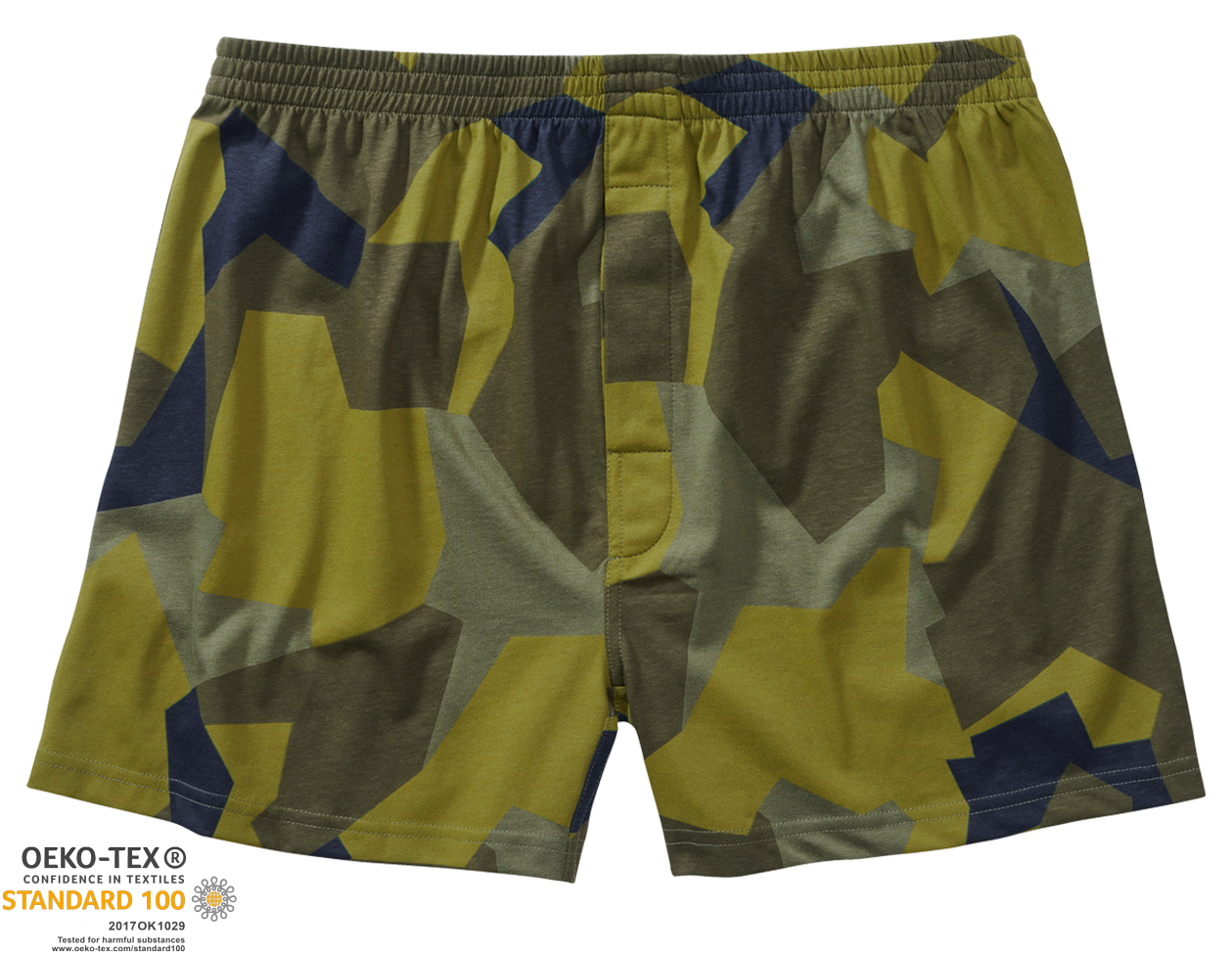 Trenýrky Brandit švédská kamufláž M90 Barva: swedisch camo M90, Velikost: 4XL