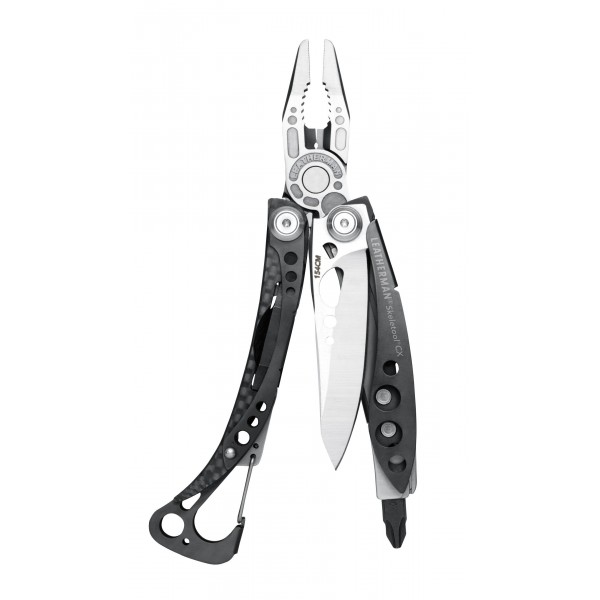 Leatherman Kleště multifunkční skládací SKELETOOL CX ČERNO-STŘÍBRNÁ Barva: STŘÍBRNÁ