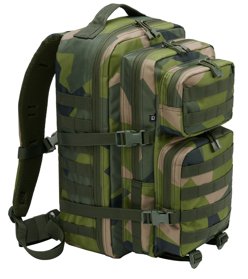 US Cooper batoh Brandit velký švédská kamufláž Barva: swedisch camo M90, Velikost: OS