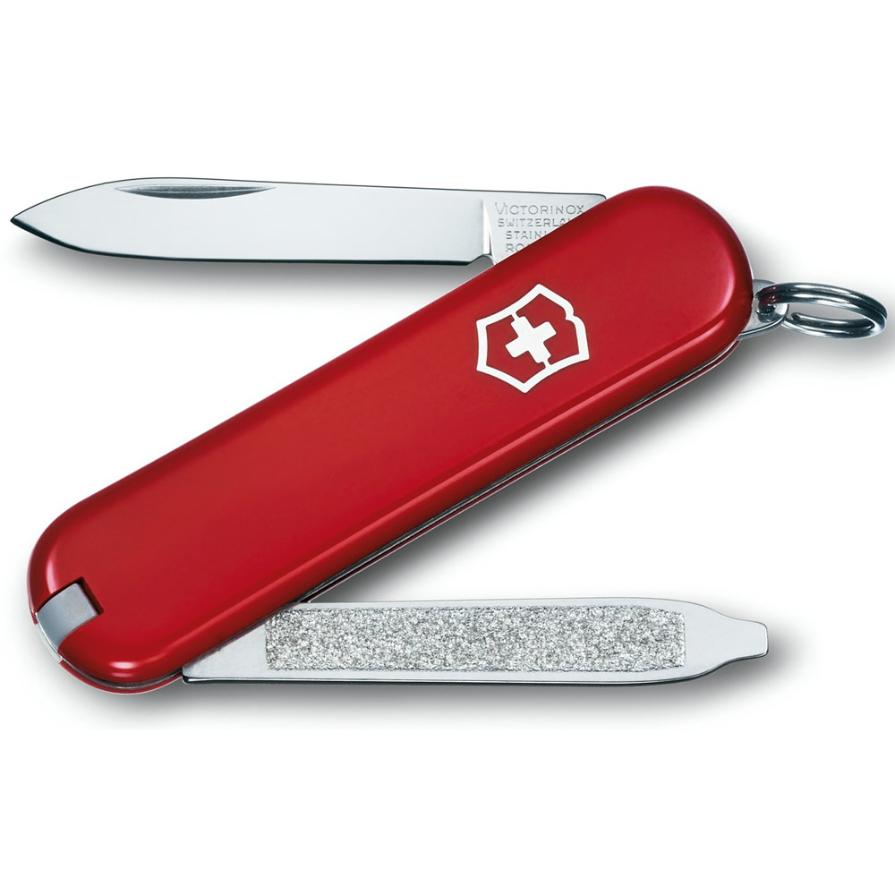 Victorinox ůž kapesní ESCORT 58mm ČERVENÝ Barva: Červená