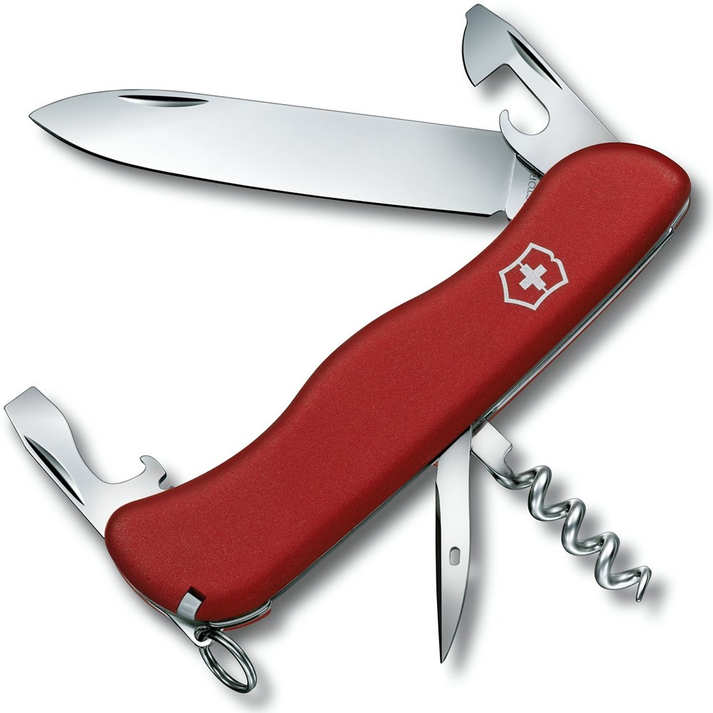 Victorinox ůž kapesní PICKNICKER 111mm ČERVENÝ Barva: Červená