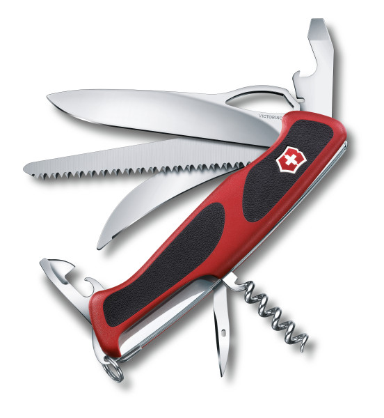 Victorinox ůž kapesní RangerGrip 57 HUNTER 130mm ČERVENÝ Barva: Červená