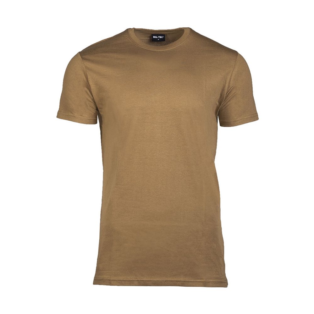 MIL-TEC® riko krátký rukáv US STYLE COYOTE Barva: COYOTE BROWN, Velikost: 3XL