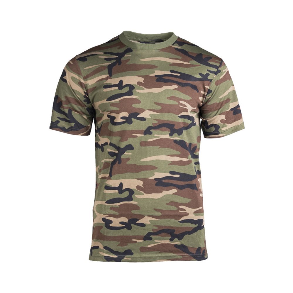 MIL-TEC® riko krátký rukáv WOODLAND Barva: US WOODLAND, Velikost: XL