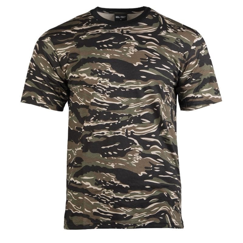MIL-TEC® riko krátký rukáv TIGER STRIPE CAMO Barva: TIGER STRIPE, Velikost: M