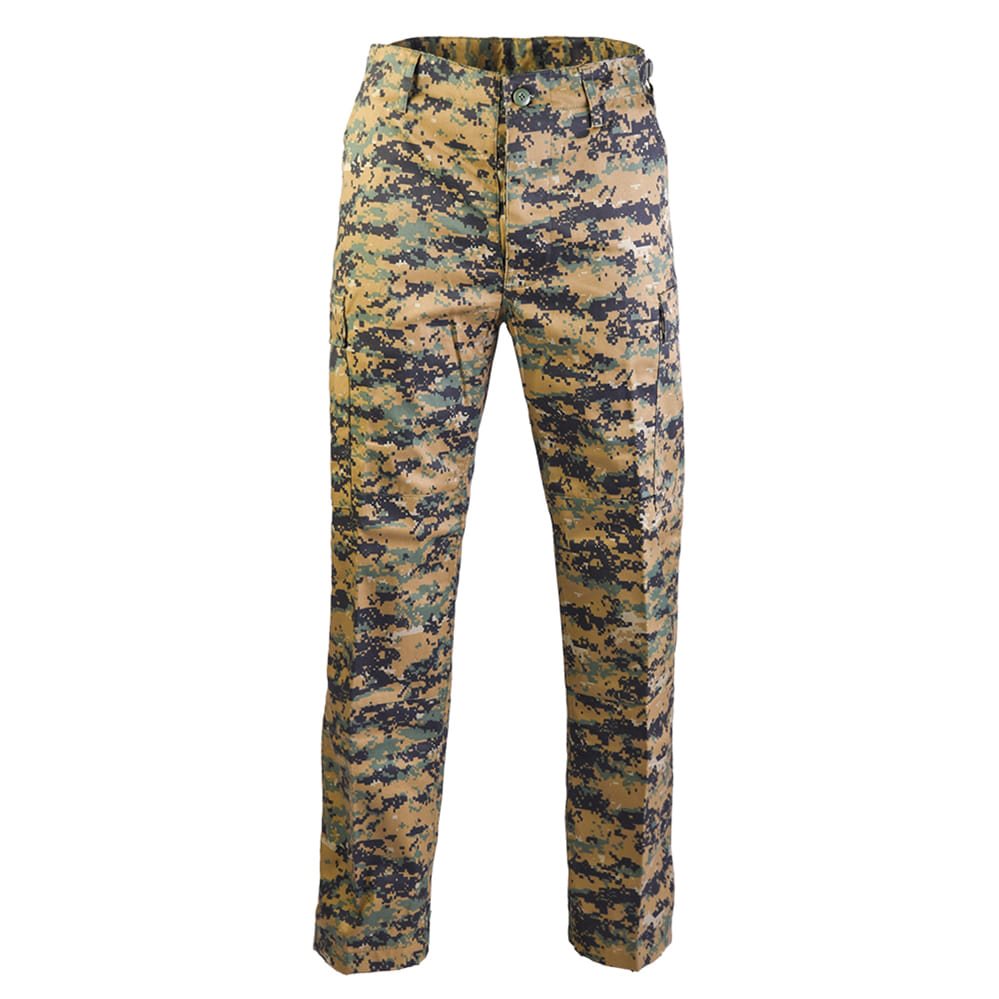 MIL-TEC® Kalhoty US BDU POLY polní DIGITAL WOODLAND Barva: DIGITAL WOODLAND - MARPAT, Velikost: XXL