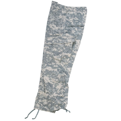 MIL-TEC® Kalhoty US typ ACU rip-stop ACU DIGITAL Barva: ACU , AT - DIGITAL, Velikost: S