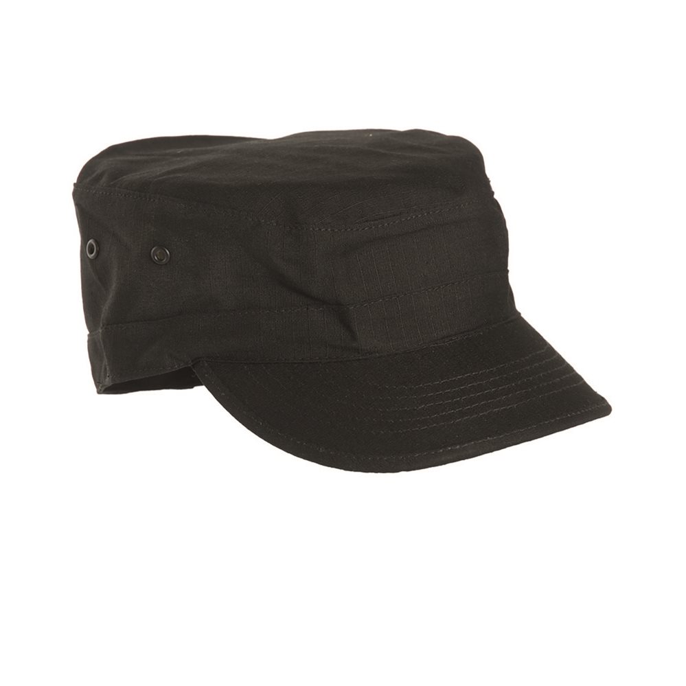 MIL-TEC® Čepice US BDU rip-stop ČERNÁ Barva: Černá, Velikost: L