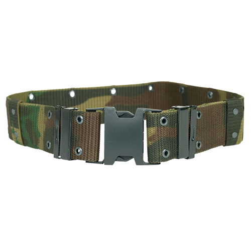 MIL-TEC® Opasek US LC2 se sponou FASTEX WOODLAND Barva: US WOODLAND, Velikost: L