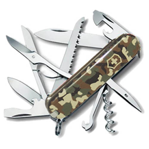 Victorinox ůž kapesní HUNTSMAN 91mm WOODLAND Barva: US WOODLAND