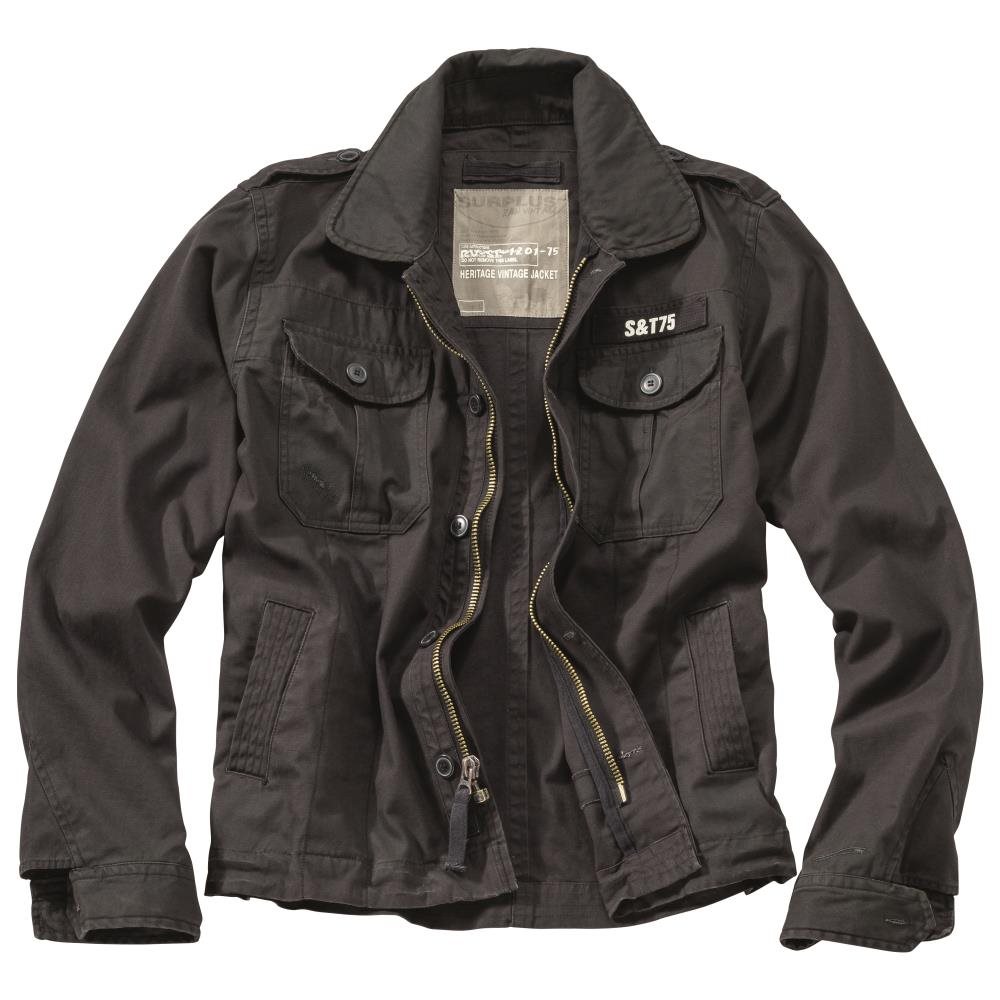 SURPLUS Blůza HERITAGE ČERNÁ Barva: Černá, Velikost: 3XL