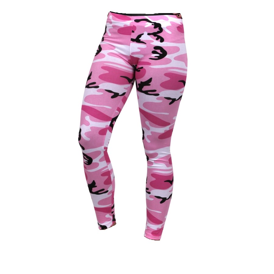 ROTHCO Legíny maskáčové RŮŽOVÉ PINK CAMO Barva: URBAN CAMO PINK, Velikost: L