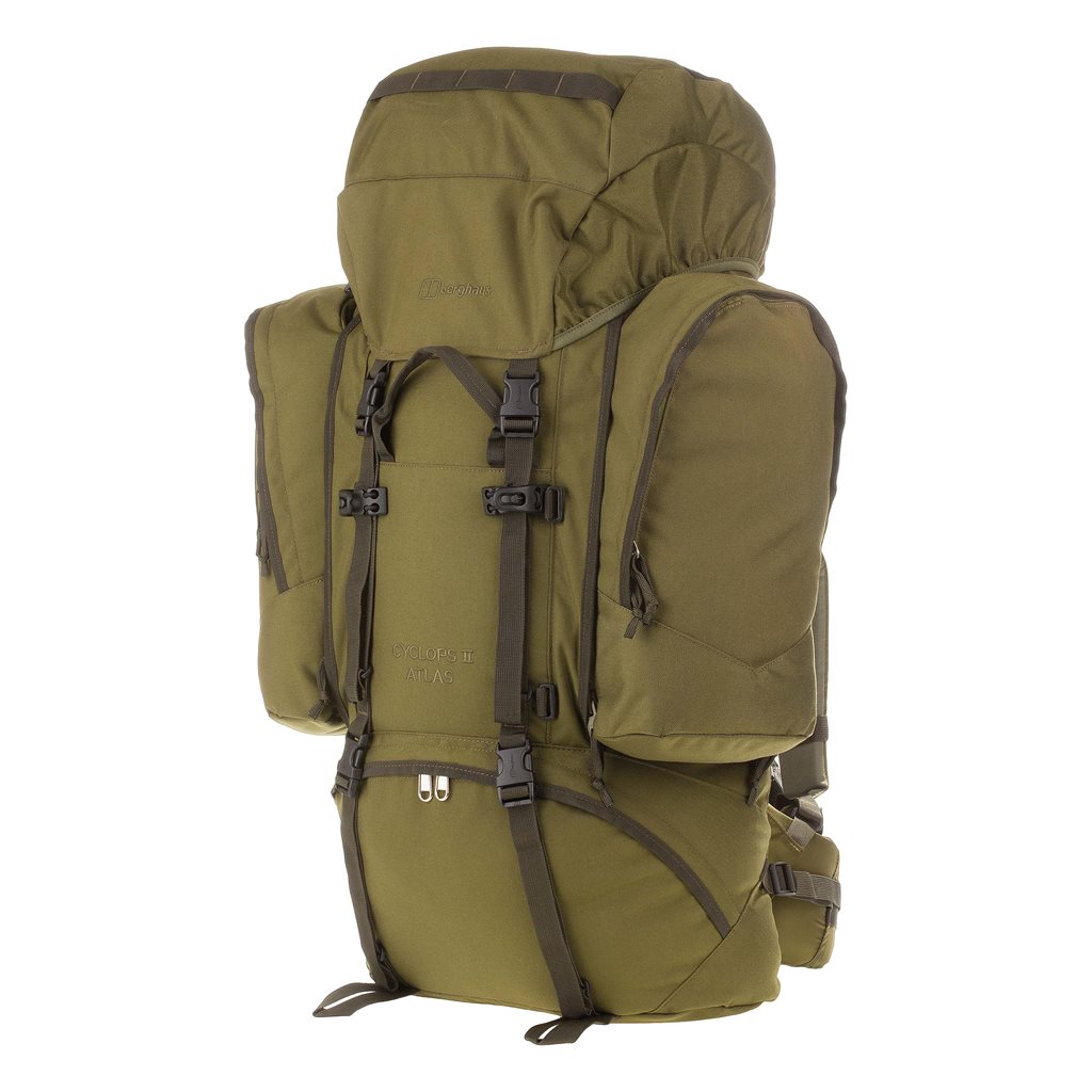 Berghaus toh ATLAS IV 120L ZELENÝ Barva: Zelená, Velikost: 2