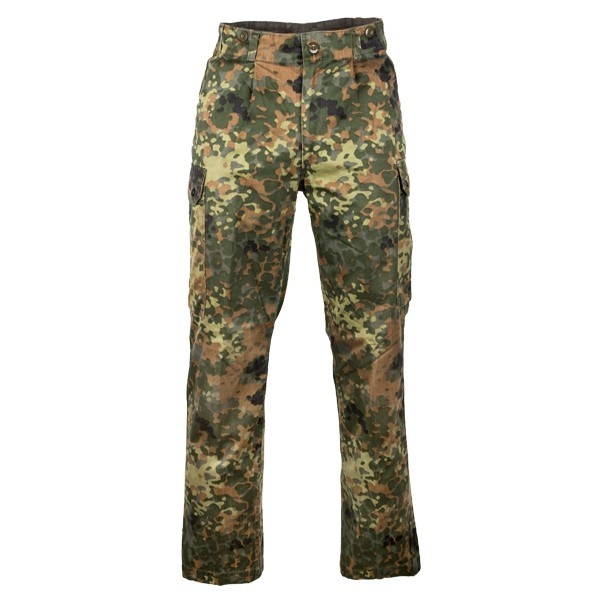 Bundeswehr Kalhoty BW polní FLECKTARN použité Barva: FLECKTARN - německé maskovaní, Velikost: 7