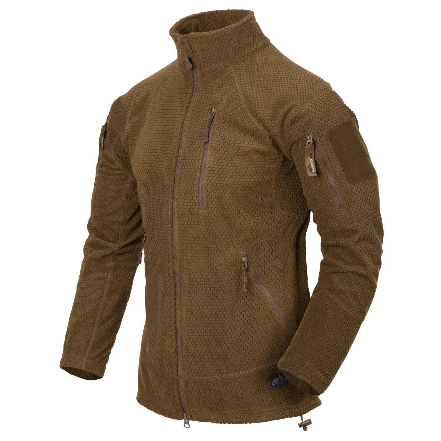 Helikon-Tex® Mikina funkční fleece ALPHA TACTICAL COYOTE Barva: COYOTE BROWN, Velikost: 3XL
