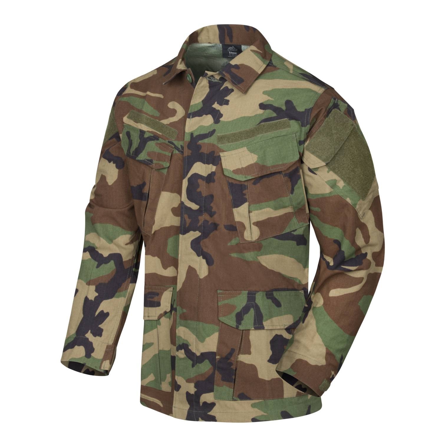 Helikon-Tex® Blůza SFU NEXT rip-stop WOODLAND Barva: US WOODLAND, Velikost: S