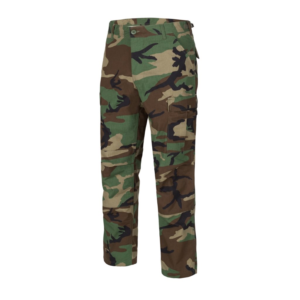 Helikon-Tex® Kalhoty BDU rip-stop WOODLAND Barva: US WOODLAND, Velikost: XXL-R