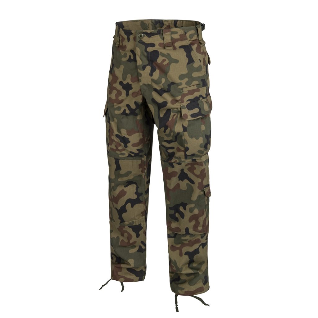 Helikon-Tex® Kalhoty CPU rip-stop WOODLAND POLSKÝ Barva: POLSKÉ MASKOVÁNÍ WOODLAND, Velikost: 3XL-R
