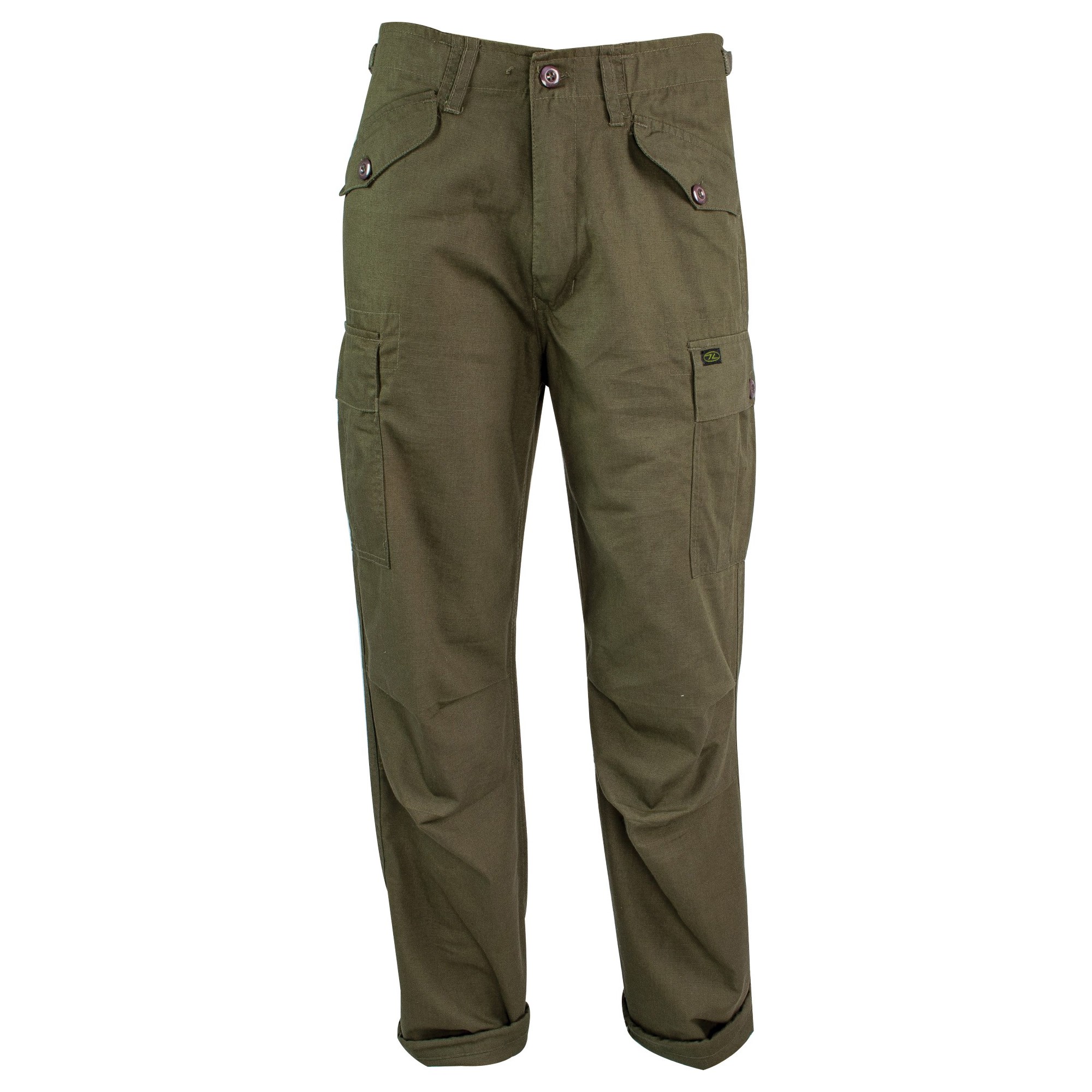Kalhoty M65 MILITARY STYLE rip-stop ZELENÉ Barva: Zelená, Velikost: 28